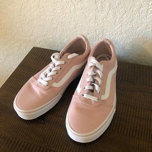 Vans "Old Skool Shoe" Women's Pink Canvas SZ 8.5